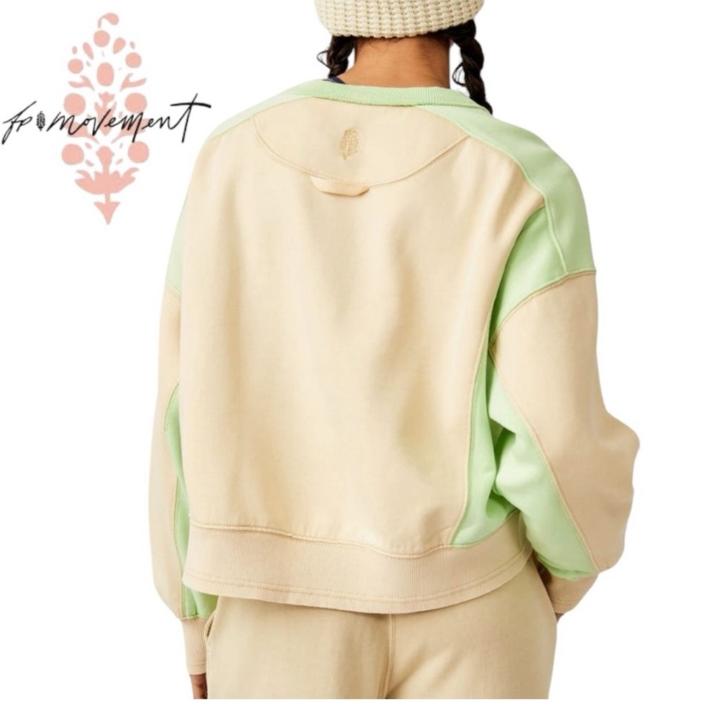 Free people movement intercept color block top new - Picture 2 of 5